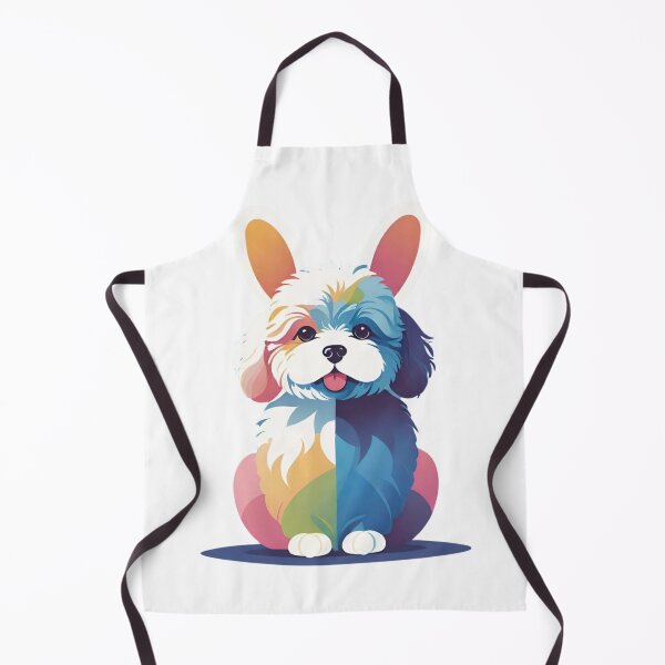 Item preview, maltipoo easter bunny designed and sold by Places On Earth.
