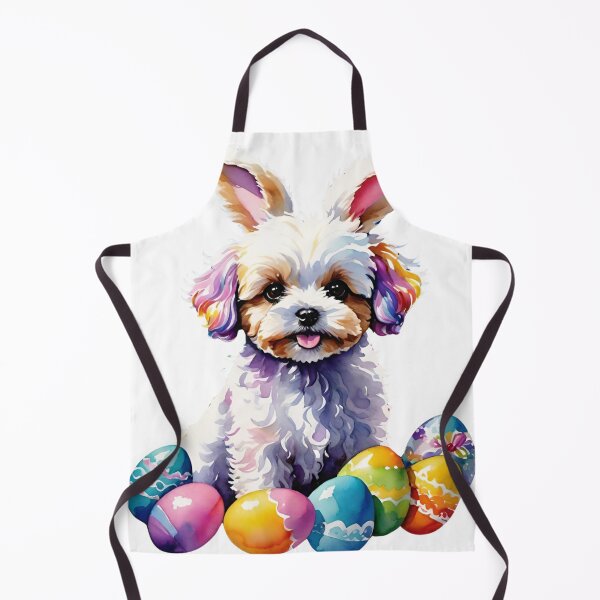 Item preview, maltipoo easter bunny designed and sold by Places On Earth.