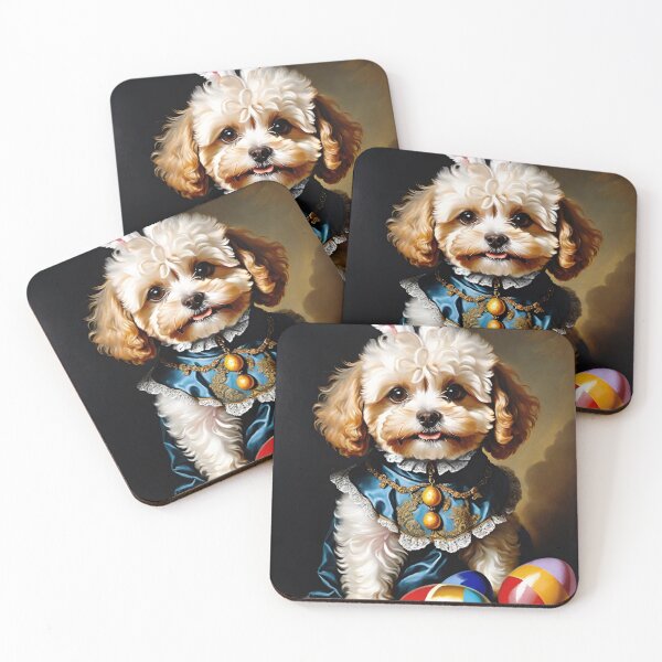 Item preview, maltipoo easter bunny  designed and sold by Places On Earth.