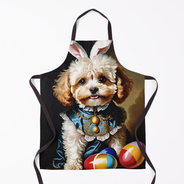 Item preview, maltipoo easter bunny designed and sold by Places On Earth.