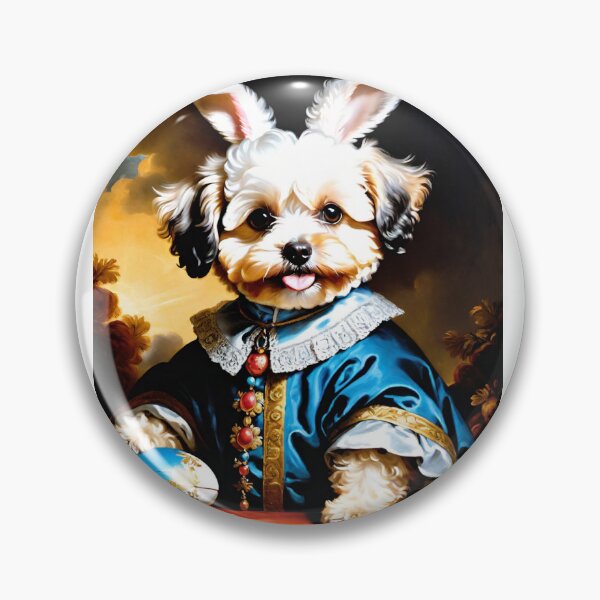 Item preview, maltipoo easter bunny classic designed and sold by Places On Earth.