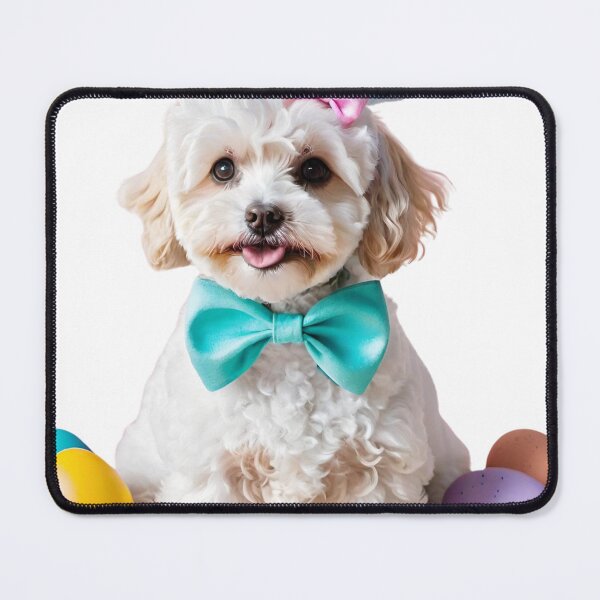 Item preview, maltipoo easter bunny cute designed and sold by Places On Earth.