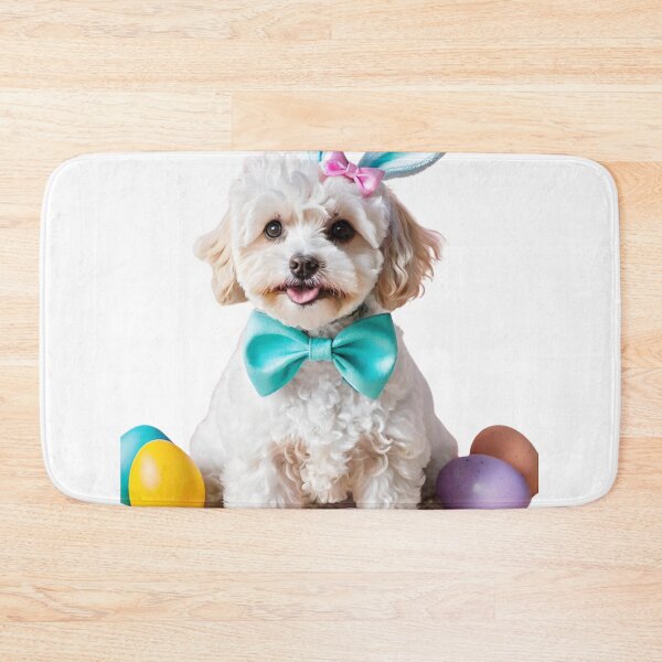 Item preview, maltipoo easter bunny cute designed and sold by Places On Earth.