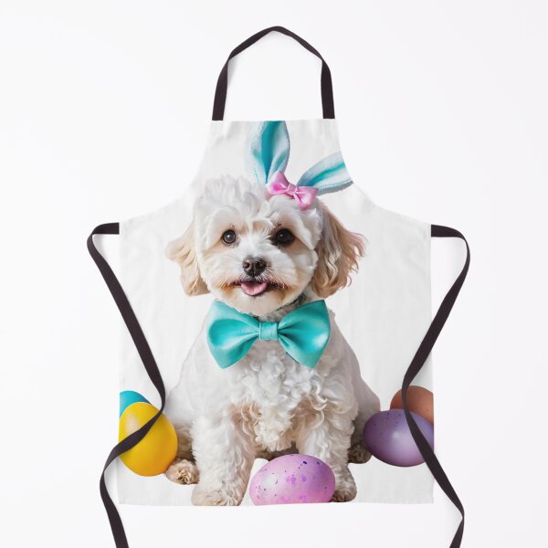 Item preview, maltipoo easter bunny cute designed and sold by Places On Earth.