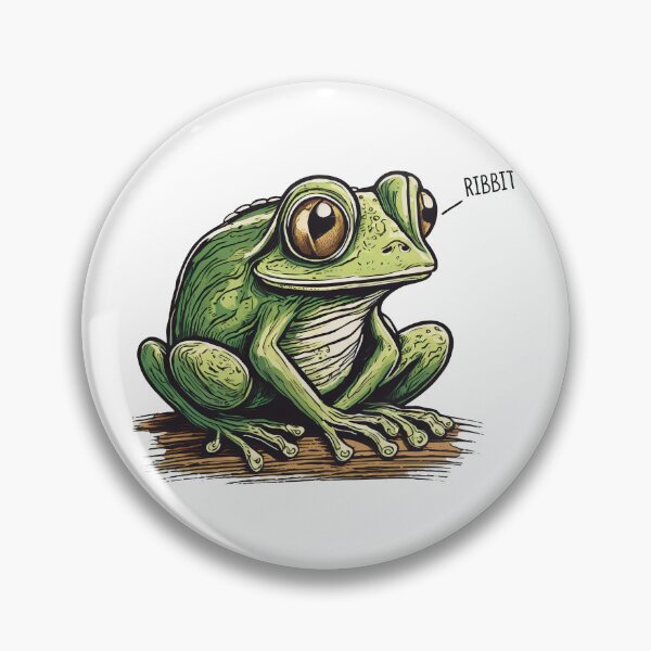 Item preview, Ribbit designed and sold by Angry Swan Designs.
