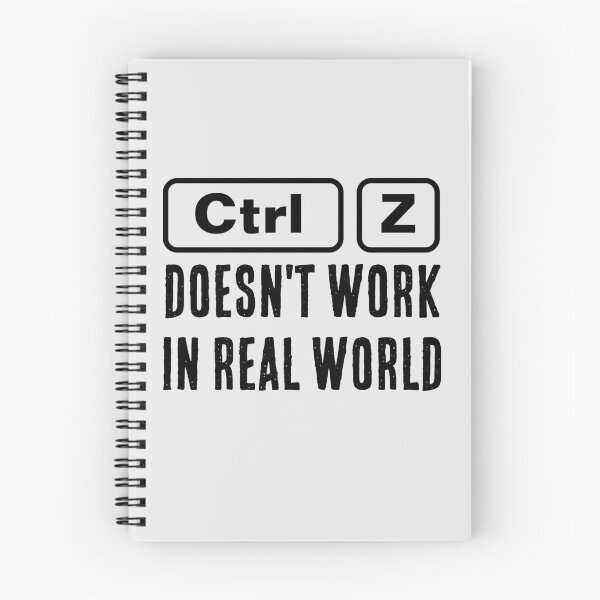 Item preview, Ctrl Z doesn't work in real world  designed and sold by ramazis.