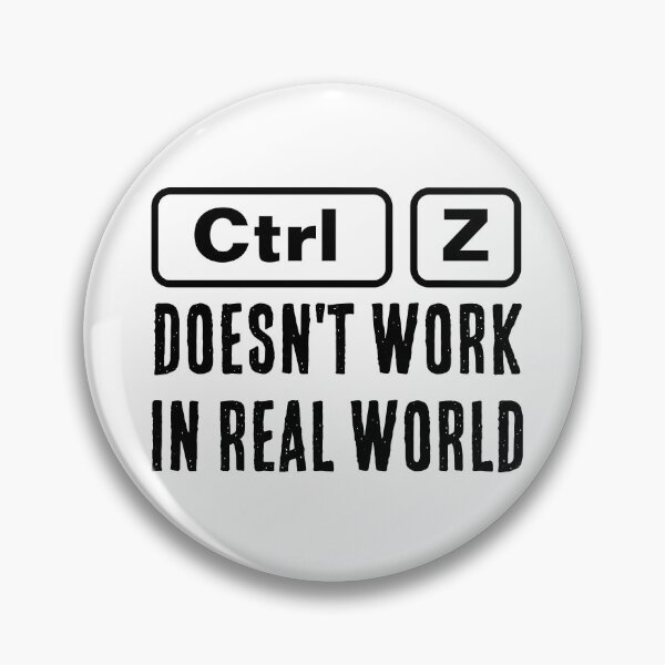 Item preview, Ctrl Z doesn't work in real world  designed and sold by ramazis.