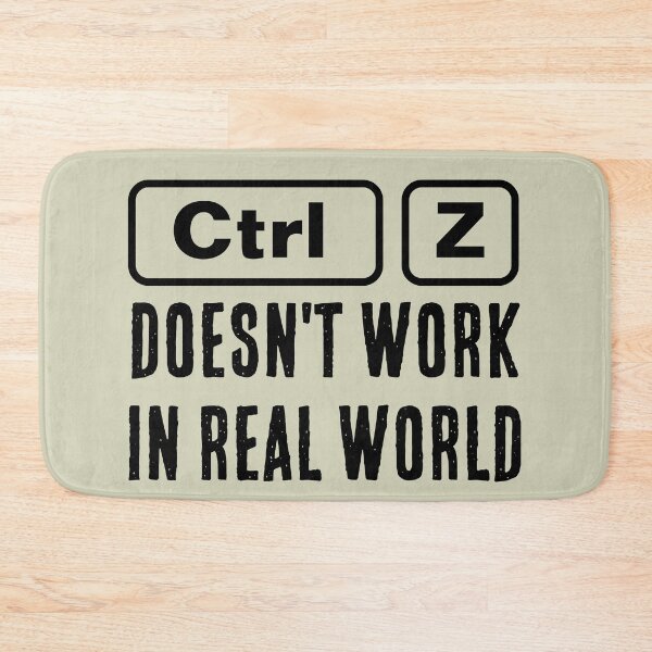 Item preview, Ctrl Z doesn't work in real world  designed and sold by ramazis.