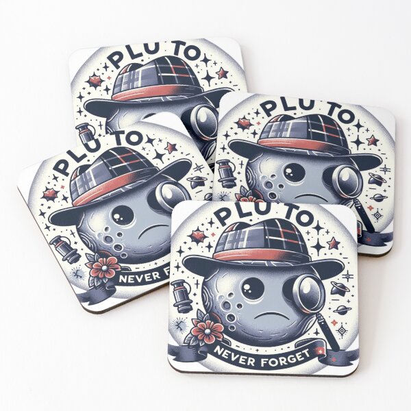 Item preview, Pluto Never Forget designed and sold by Places On Earth.