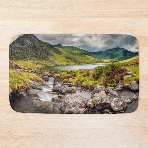 Item preview, Tryfan In The Ogwen Valley Snowdonia  designed and sold by AJEvans.