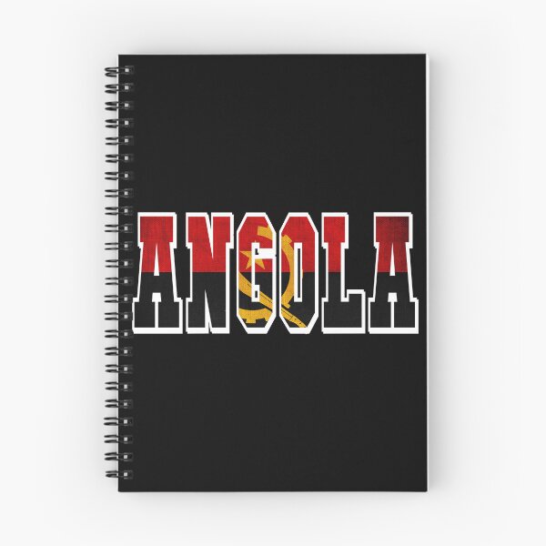 Item preview, Angola Country Flag Typography designed and sold by TravelWish.