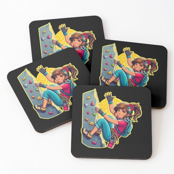 Item preview, I Climb Like A Girl try to keep up Gift For Girls Climber Bolder  designed and sold by SlocifieShop.