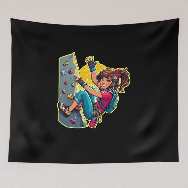Item preview, I Climb Like A Girl try to keep up Gift For Girls Climber Bolder  designed and sold by SlocifieShop.