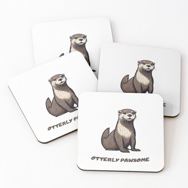 Item preview, Otterly Pawsome! designed and sold by Ayman Toumarti.