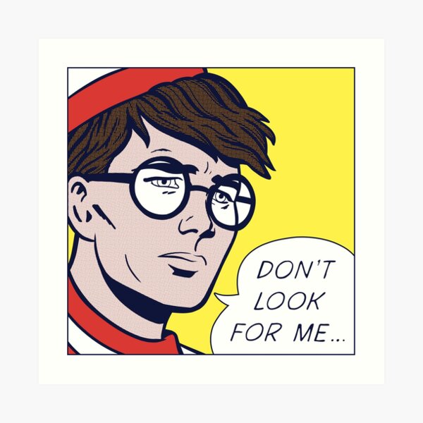 Pop W Art Print