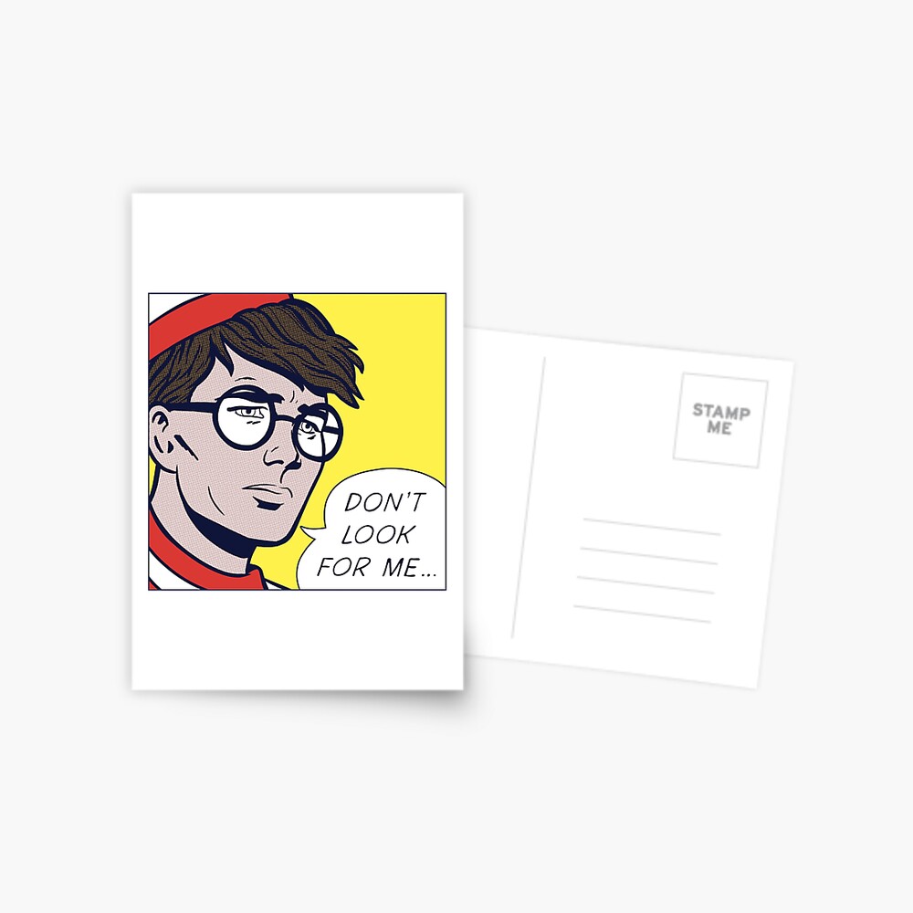 Pop W Postcard