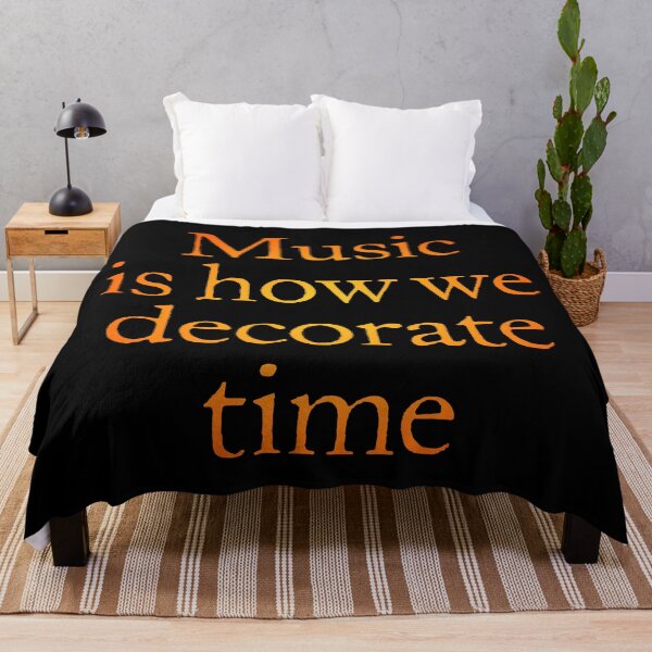 Item preview, Music is how we decorate time. v.3 designed and sold by x1brett.