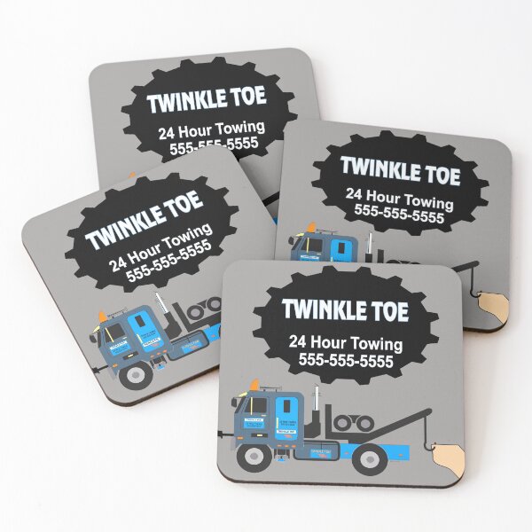 Item preview, Twinkle Toe Towing Service designed and sold by kristalcurt.