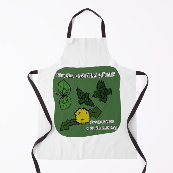 Item preview, I'm an Outside Gamer (Herbs) designed and sold by HugSomeNettles.