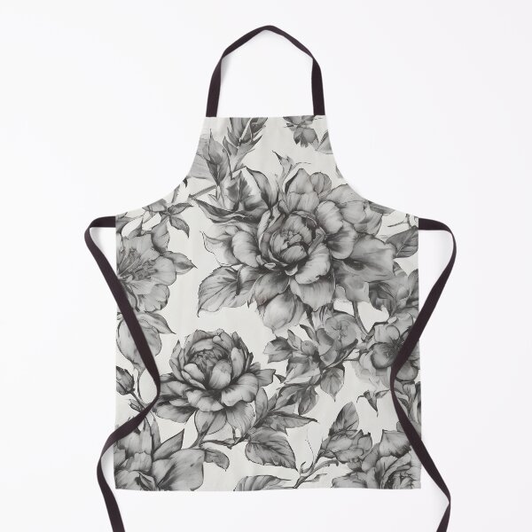 Artikelvorschau, Black & White Floral entworfen und verkauft von Dunc Ebedes.