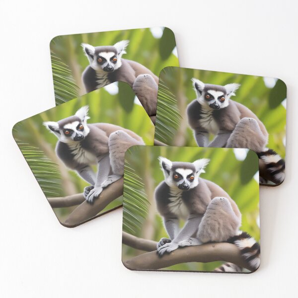 Item preview, RINGTAILED LEMUR designed and sold by PIGCASSOSAIART.