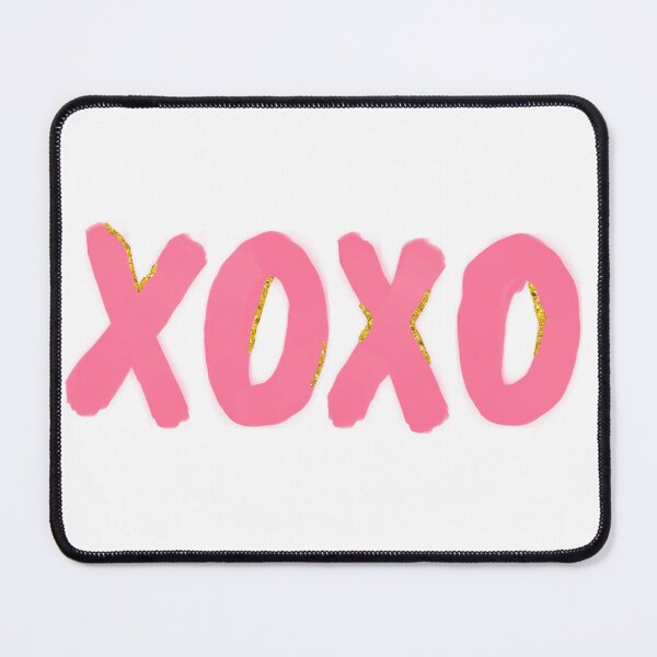 Item preview, Pink and Gold Preppy xoxo designed and sold by Preppy Aesthetic Designs.