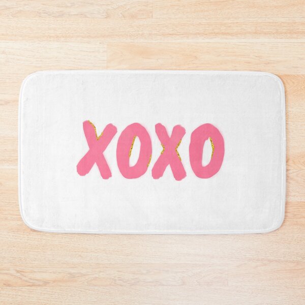 Item preview, Pink and Gold Preppy xoxo designed and sold by Preppy Aesthetic Designs.