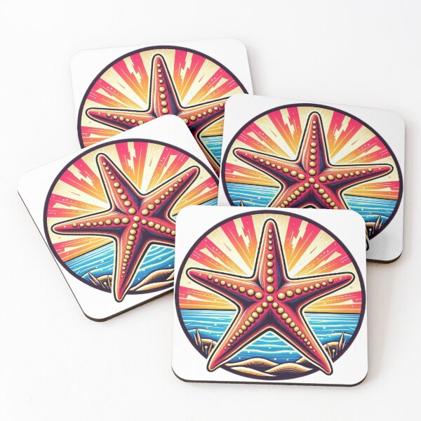 Item preview, Funny animal starfish emblem  designed and sold by Expressions-Sel.