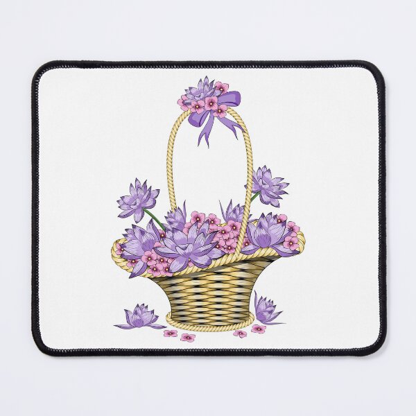 Item preview, Floral Basket Art designed and sold by Ayesha Saleem.