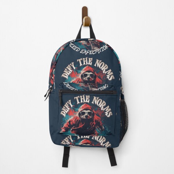 Item preview, Urban Rebel Sloth - "Defy The Norms, Exceed Expectations" designed and sold by Sir Meow Meow.