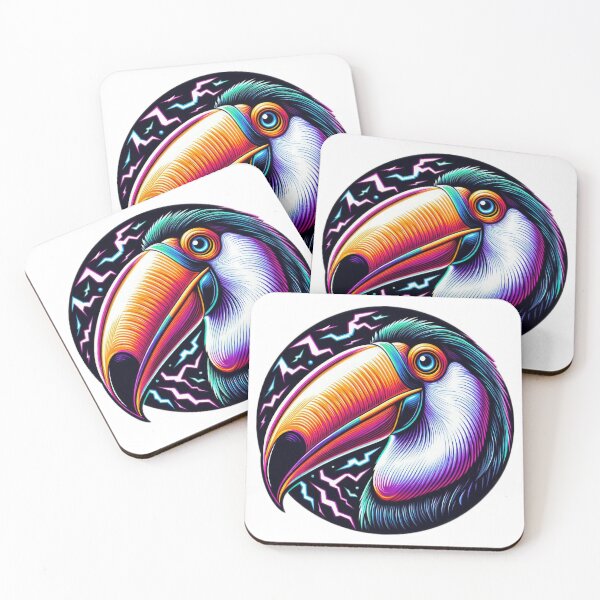 Item preview, Funny animal toucan emblem  designed and sold by Expressions-Sel.