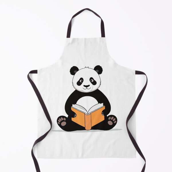 Item preview, Cute panda reading a book. designed and sold by twisted-dot.