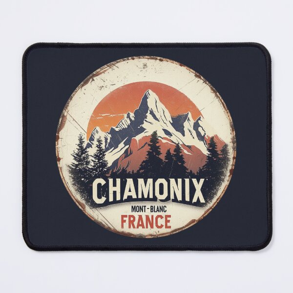 Item preview, Chamonix Mont-Blanc France designed and sold by GoodOldVintage.