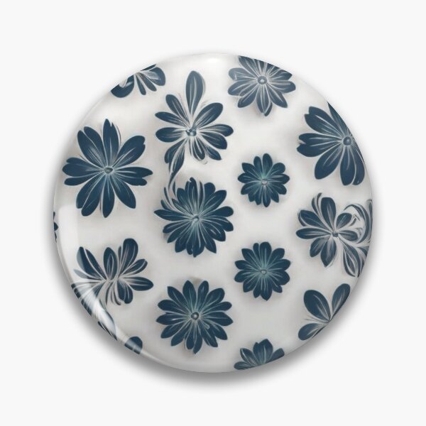 Artikelvorschau, Blue Floral Pattern entworfen und verkauft von Dunc Ebedes.