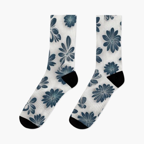 Item preview, Blue Floral Pattern designed and sold by Dunc Ebedes.