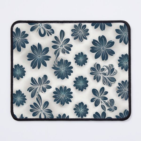 Item preview, Blue Floral Pattern designed and sold by Dunc Ebedes.