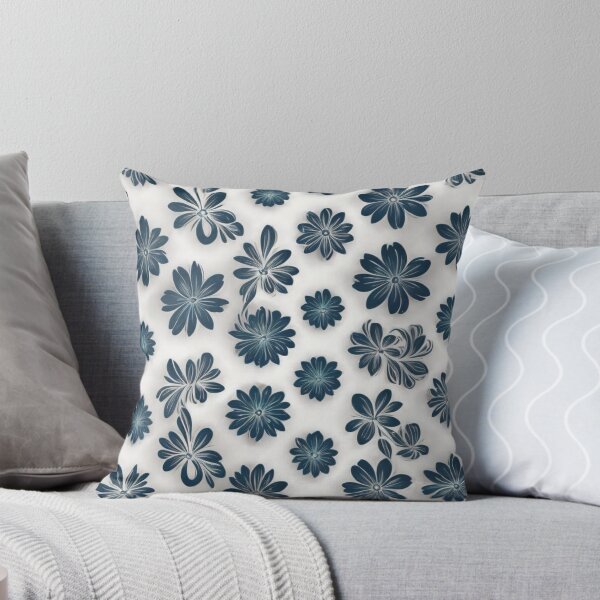 Item preview, Blue Floral Pattern designed and sold by Dunc Ebedes.