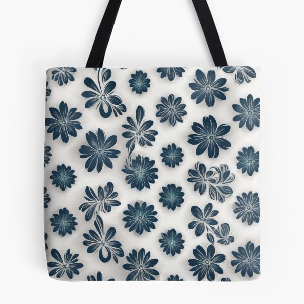 Item preview, Blue Floral Pattern designed and sold by Dunc Ebedes.