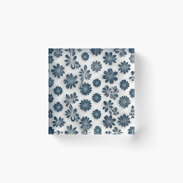 Item preview, Blue Floral Pattern designed and sold by Dunc Ebedes.