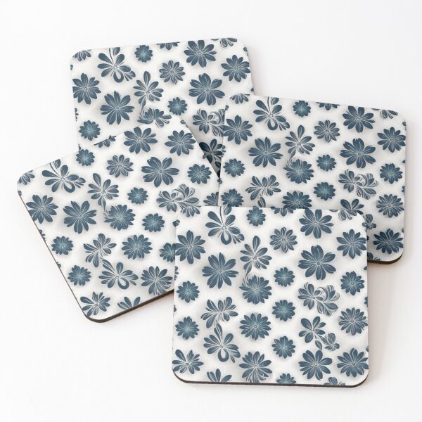 Item preview, Blue Floral Pattern designed and sold by Dunc Ebedes.