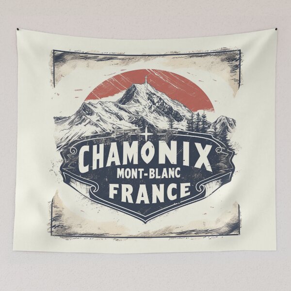Item preview, Chamonix Mont-Blanc France designed and sold by GoodOldVintage.
