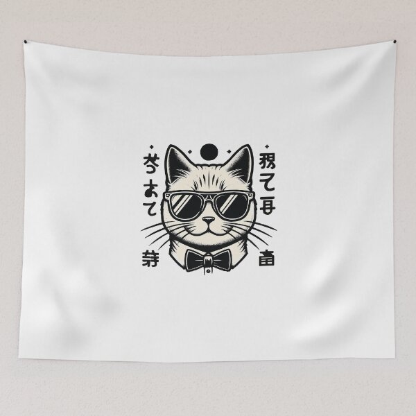 Item preview, cat yakuza designed and sold by SOMI SOMI.