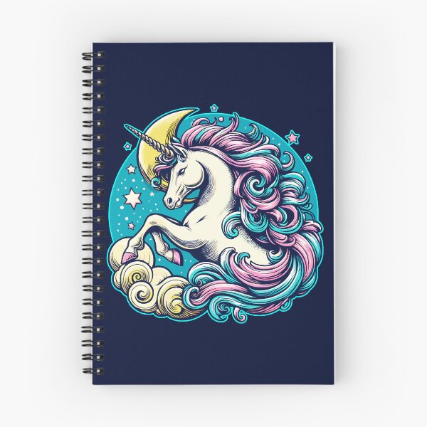 Item preview, Unicorn Blue Night Sky Graphic designed and sold by Paradox Designs.