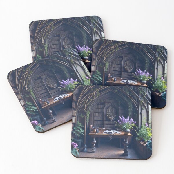 Item preview, Sacred Retreat: A Garden Library designed and sold by BlareBlare.