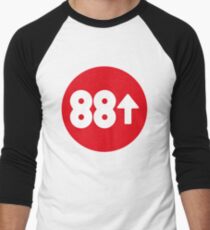 88Rising Circle Logo Men's Baseball ¾ T-Shirt