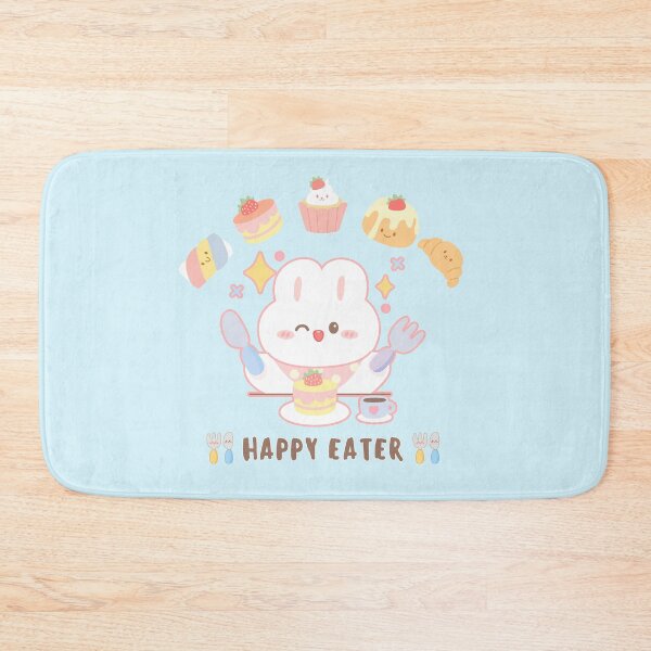 Item preview, Happy Eater cute rabbit funny Easter puns. Happy Easter Day. designed and sold by WhaleSharkShop.