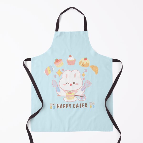 Item preview, Happy Eater cute rabbit funny Easter puns. Happy Easter Day. designed and sold by WhaleSharkShop.
