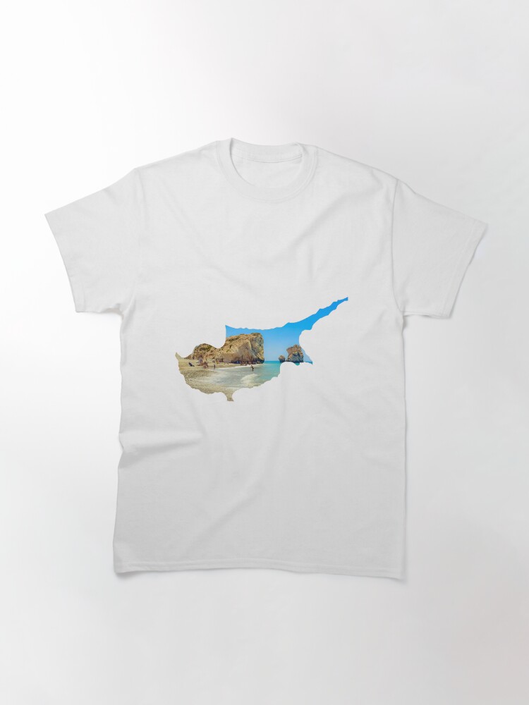Thumbnail 3 of 7, Classic T-Shirt, Paphos, Cyprus - Petra Tou Romiou Attraction designed and sold by lsepolis123.