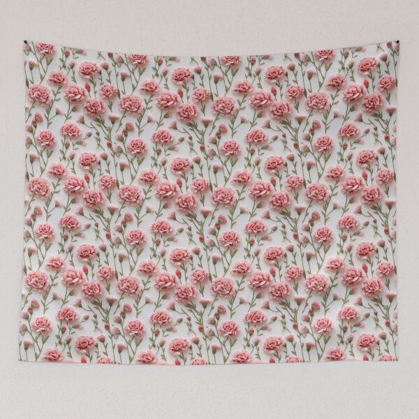 Item preview, Flores de clavel rosa designed and sold by SimoneBalman.