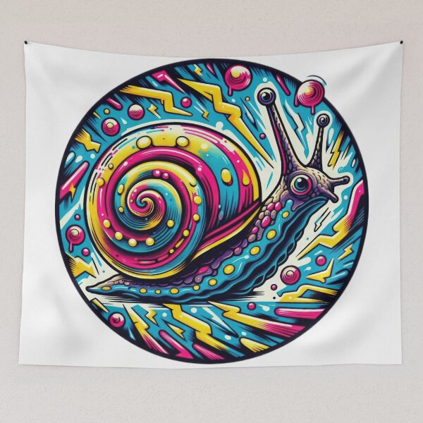 Item preview, Funny animal snail emblem  designed and sold by Expressions-Sel.